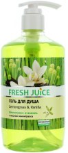 Żel pod prysznic Trawa cytrynowa i wanilia - Fresh Juice Sexy Mix Lemongrass & Vanilla — Zdjęcie N4