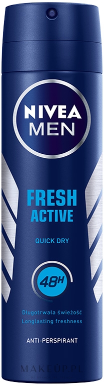 Dezodorant w sprayu dla mężczyzn - NIVEA MEN Fresh Active Deodorant Spray — Zdjęcie 150 ml