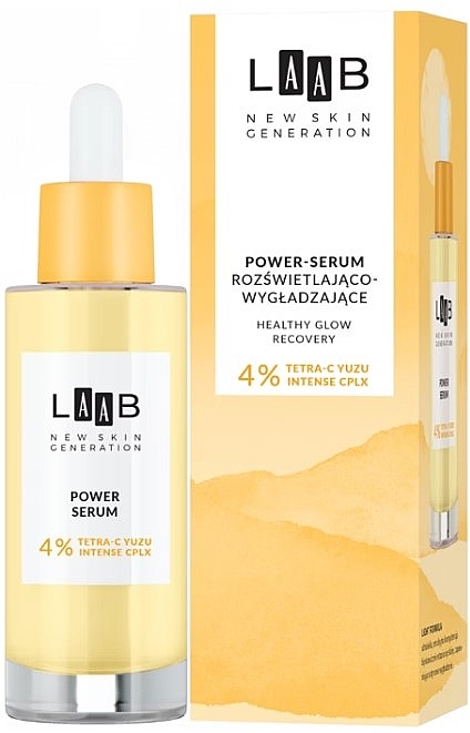 Rozświetlająco-wygładzające serum do twarzy - AA Cosmetics LAAB Power Serum — Zdjęcie N1