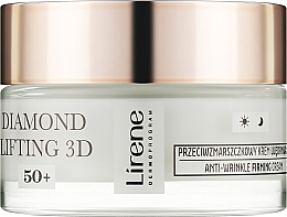 Wygładzający krem ​​do twarzy 50+ - Lirene Diamond lifting 3D Cream — Zdjęcie N1