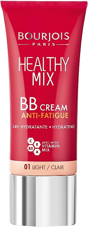 Krem BB wyrównujący koloryt skóry - Bourjois Healthy Mix BB Cream Anti-Fatigue