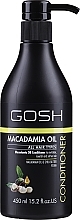 Odżywka do włosów z olejem makadamia - Gosh Copenhagen Macadamia Oil Conditioner — Zdjęcie N3