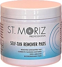 Płatki do usuwania samoopalacza - St. Moriz Professional Tan Remover Pads — Zdjęcie N1