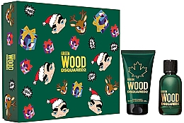 Kup Dsquared2 Green Wood Pour Homme Gift Box - Zestaw (edt/30ml + sh/gel/50ml)