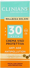 Kup Przeciwstarzeniowy krem do twarzy SPF 30 - Clinians Anti-Ageing and Anti-Pollution Facial Sun Cream