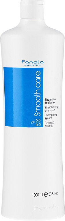 Szampon do włosów nieposłusznych z olejem bawełnianym - Fanola Smooth Care Straightening Shampoo — Zdjęcie N3