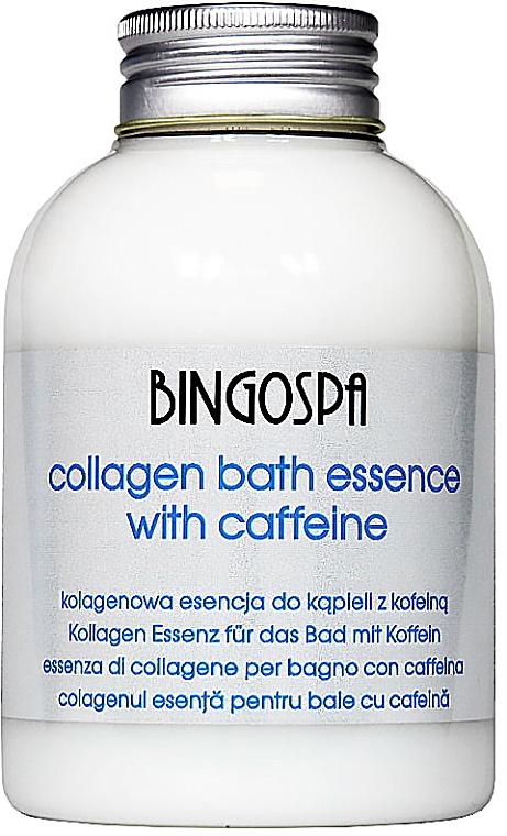 Kolagenowa esencja do kąpieli z kofeiną - BingoSpa Fitness Bath Essence Collagen With Caffeine — Zdjęcie N1