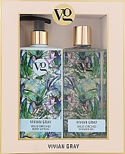 Kup Zestaw - Vivian Gray Wild Orchid (sh/gel/350ml + b/lot/350ml)