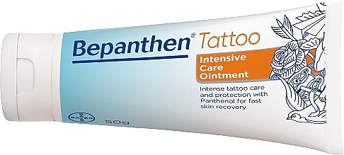 PRZECENA! Maść do pielęgnacji tatuaży - Bepanthen Tattoo Intense Care Ointment * — Zdjęcie N2