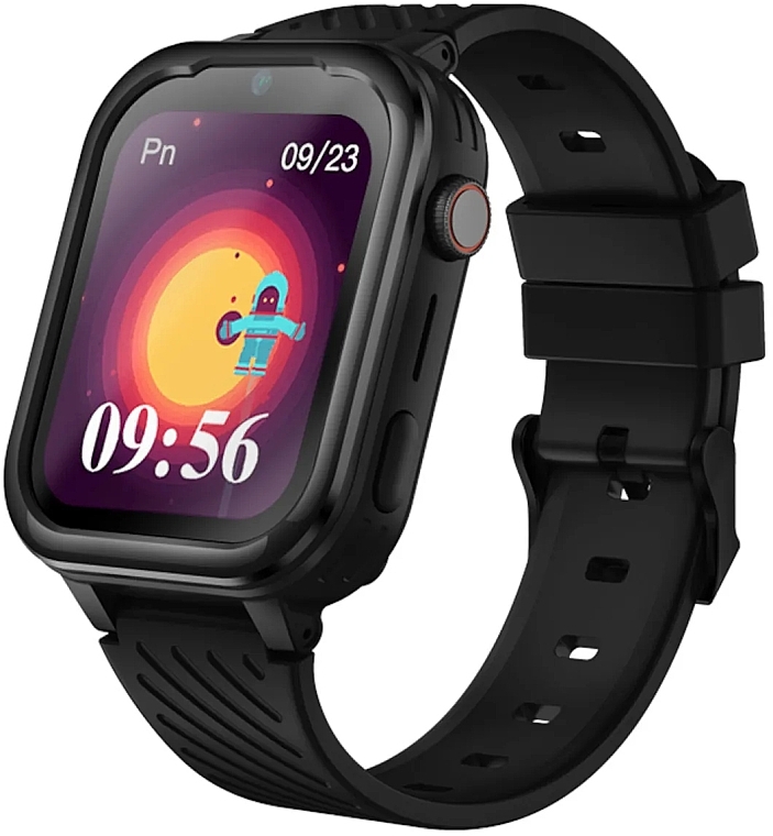Smart-watch dla dzieci, czarny - Garett Smartwatch Kids Essa 4G — Zdjęcie N2