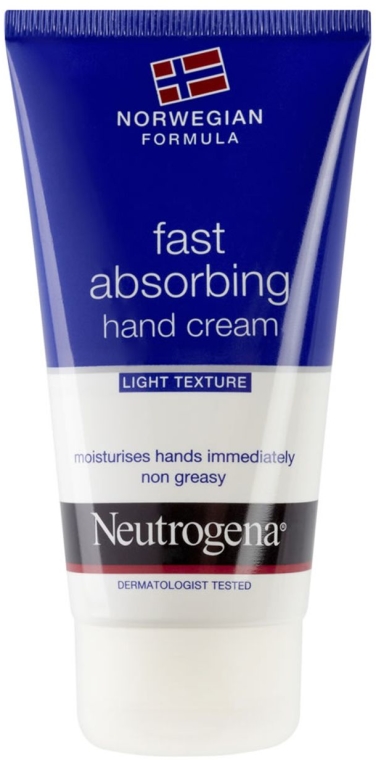 Szybko wchłaniający się krem do rąk - Neutrogena Norwegian Formula Fast Absorbing Light Texture Hand Cream — Zdjęcie N2