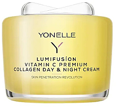 Kup Kolagenowy krem do twarzy na dzień i noc z witaminą C - Yonelle Lumifusion Vitamin C Premium Collagen Day & Night Cream