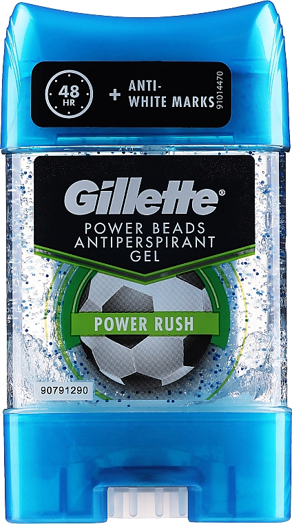 Antyperspirant w żelu dla mężczyzn - Gillette Sport Power Rush Power Beads Antiperspirant Gel