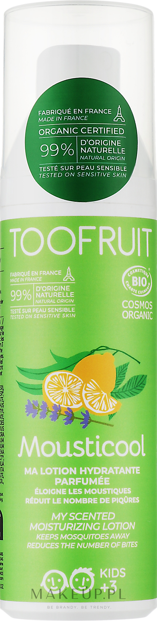 Odstraszający insekty balsam do ciała - Toofruit Mousticool — Zdjęcie 100 ml