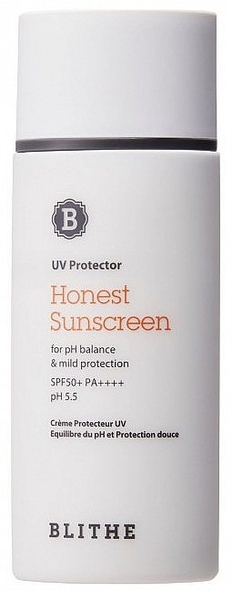 Filtr przeciwsłoneczny - Blithe Honest Sunscreen SPF 50+ PA++++ 