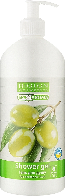 Żel pod prysznic z oliwą z oliwek - Bioton Cosmetics Spa & Aroma Shower Gel — Zdjęcie N1