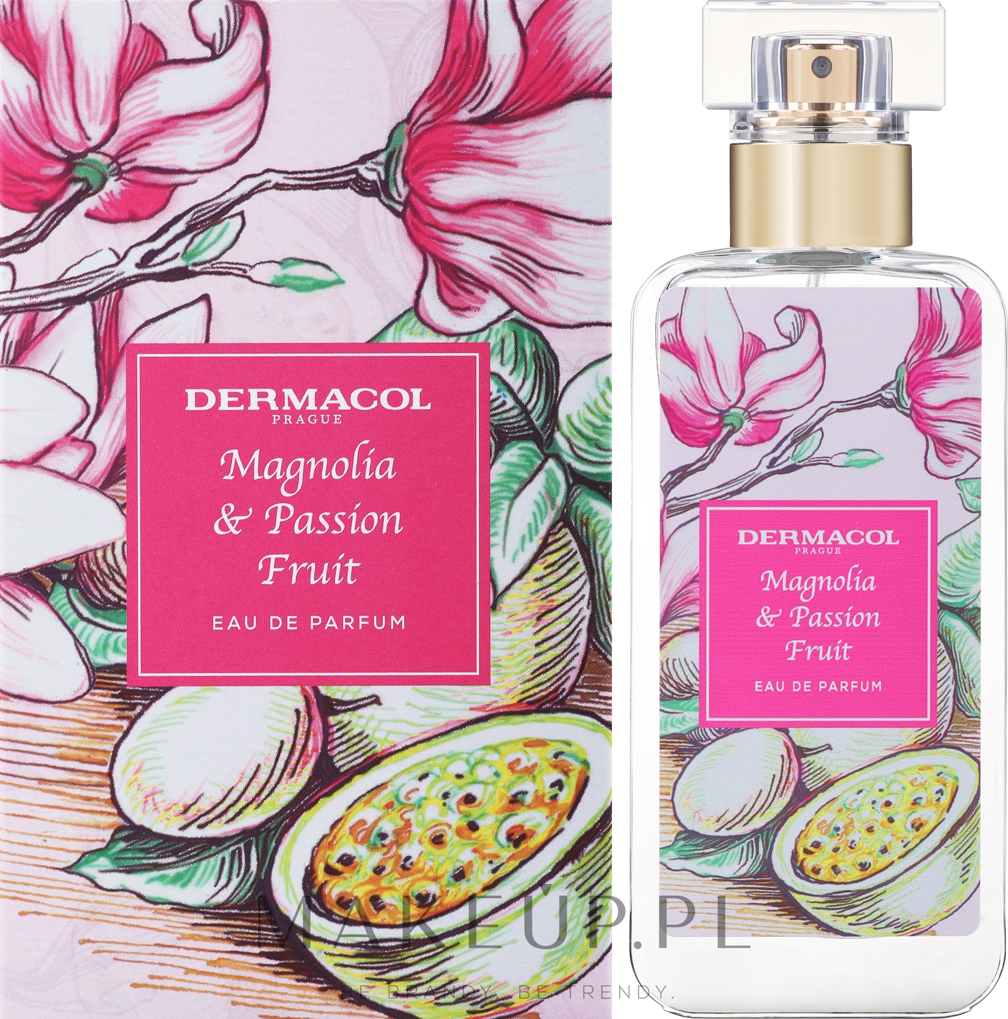 Dermacol Magnolia And Passion Fruit - Woda perfumowana — Zdjęcie 50 ml