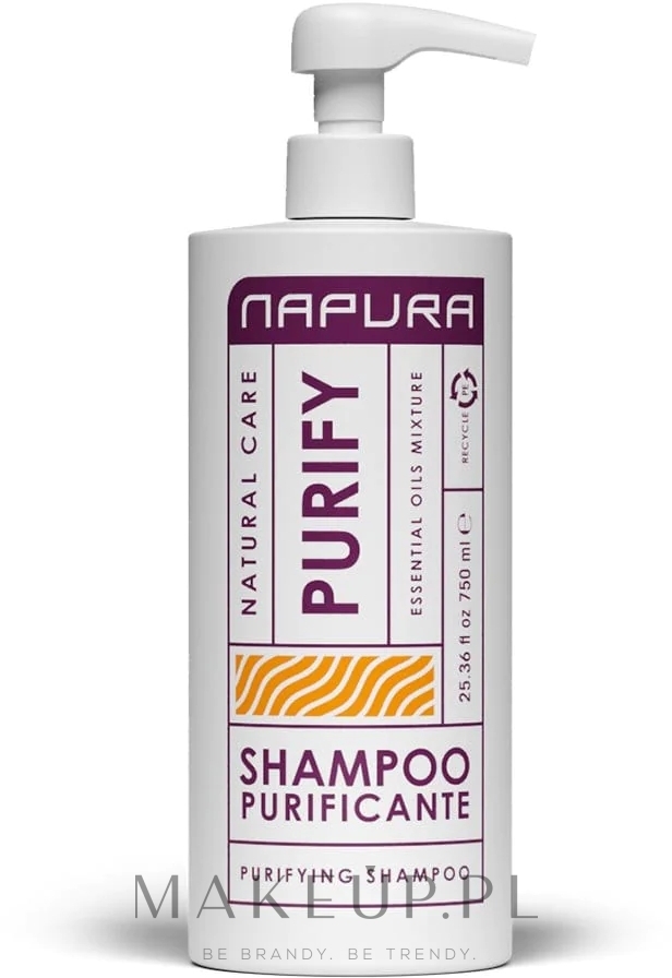 Szampon oczyszczający - Napura Purify Purifying Shampoo — Zdjęcie 750 ml