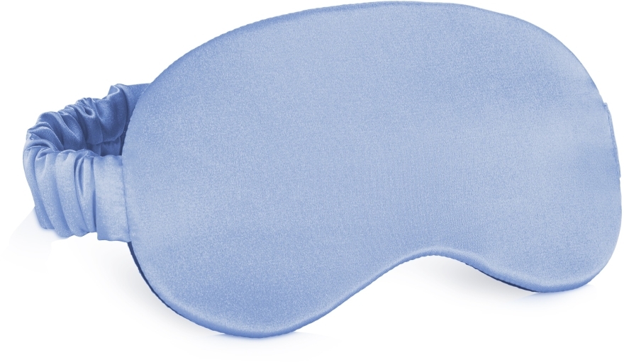 Maska do snu Soft Touch, błękitna (20 x 8 cm) - MAKEUP — Zdjęcie N1