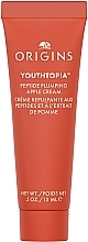 PREZENT! Krem ​​nawilżający do twarzy z peptydami - Origins Youthtopia Peptide Plumping Apple Cream (mini) — Zdjęcie N1