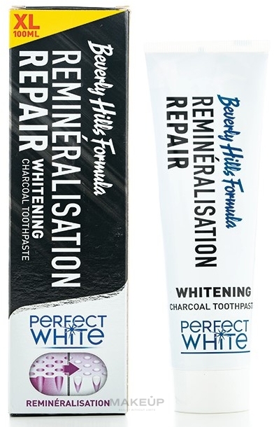 Pasta do zębów - Beverly Hills Perfect White Black — Zdjęcie 100 ml