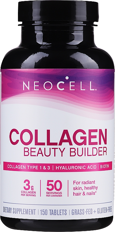 Kolagen w tabletkach - Neocell Collagen Beauty Builder — Zdjęcie N1