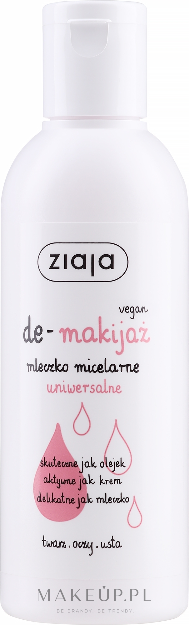 Uniwersalne mleczko micelarne do demakijażu - Ziaja De-makijaż — Zdjęcie 200 ml