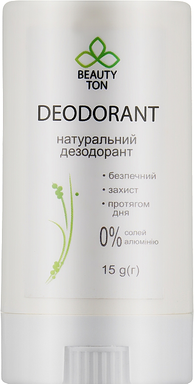 Naturalny dezodorant - Beauty TON — Zdjęcie N1