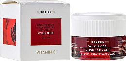 Kup Rozjaśniający krem do twarzy do skóry suchej na dzień z dziką różą - Korres Wild Rose Brightening & First Wrinkles Day Cream