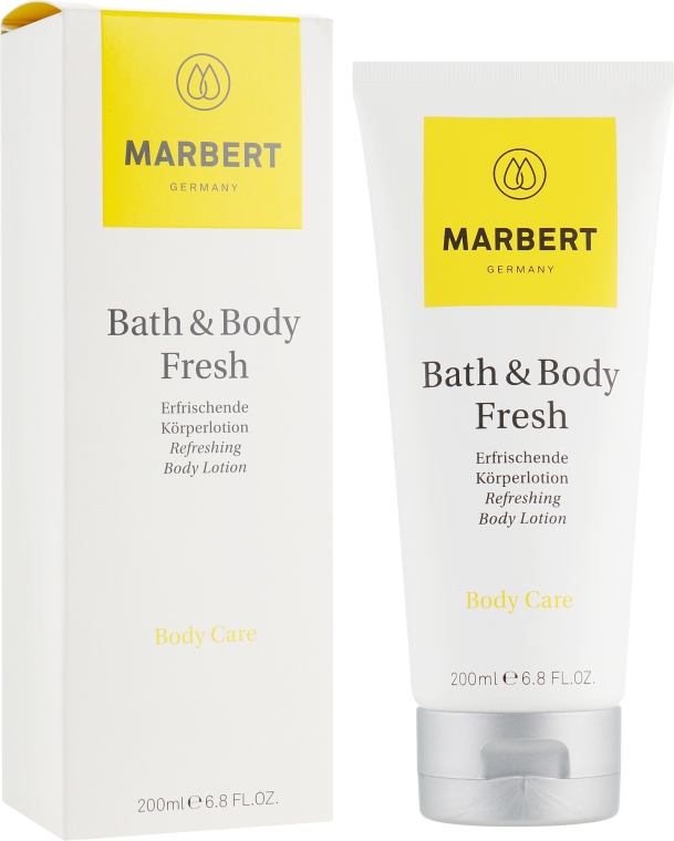 Orzeźwiający balsam do ciała o zapachu owoców cytrusowych - Marbert Bath & Body Fresh Refreshing Body Lotion
