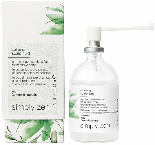 Kojący fluid do wrażliwej skóry głowy - Z. One Concept Simply Zen Calming Scalp Fluid  — Zdjęcie N1