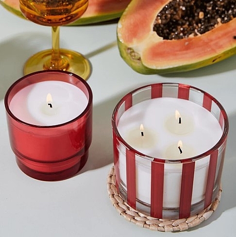 Świeca zapachowa w szkle - Paddywax Al Fresco Glass Candle Rosewood Vanilla — Zdjęcie N2