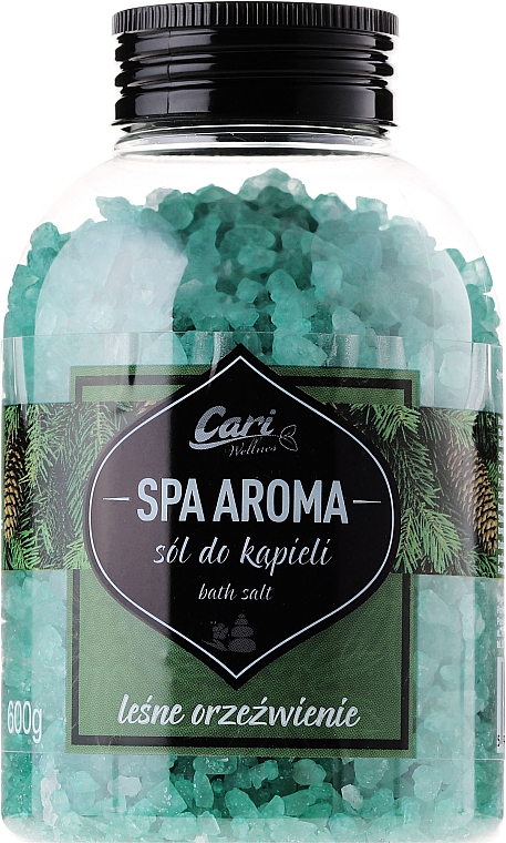 Sól do kąpieli Leśne orzeźwienie - Cari Spa Aroma — Zdjęcie N1