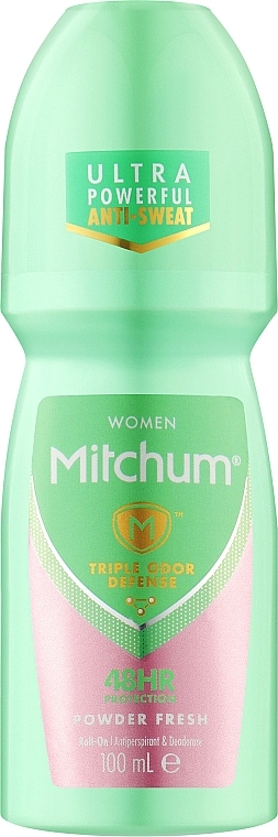 Dezodorant-antyperspirant w kulce dla kobiet Powder Fresh - Mitchum Advanced Powder Fresh