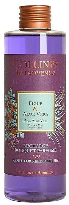 Dyfuzor zapachów Figa i aloes - Collines de Provence Figue & Aloe Vera Diffusor (uzupełnienie) — Zdjęcie N1