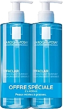 Zestaw - La Roche-Posay Effaclar Purifying Foaming Gel (foam/gel/2x400ml) — Zdjęcie N1