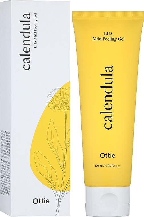 Żel-peeling do skóry problematycznej z ekstraktem z nagietka - Ottie Calendula LHA Mild Peeling Gel — Zdjęcie N3