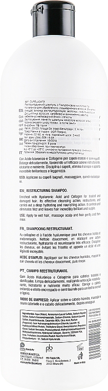 Wygładzający szampon z keratyną - Design Look Restructuring Shampoo — Zdjęcie N4