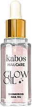 Olejek do rąk i paznokci - Kabos Nail Care Glow Oil Shimmering Nail Oil — Zdjęcie N1