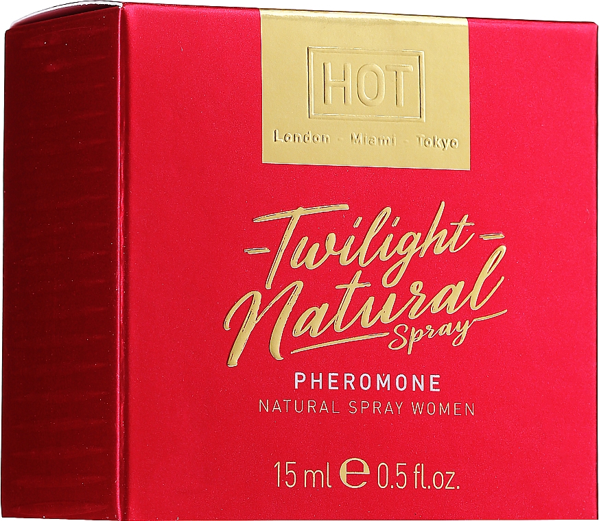 Feromony w sprayu o neutralnym zapachu dla kobiet - Hot Twilight Pheromone Natural Spray Women — Zdjęcie N2