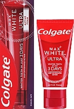PRZECENA! Wybielająca pasta do zębów - Colgate Max White Ultra Active Foam * — Zdjęcie N2