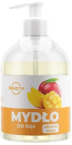 Mydło w płynie do rąk Odżywcze mango - Novame Nutritious Mango Hand Soap — Zdjęcie N1