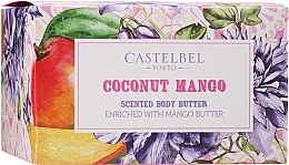 Masło do ciała z olejem z nasion konopi i CBD - Castelbel Smoothies Coconut Mango Body Butter  — Zdjęcie N2