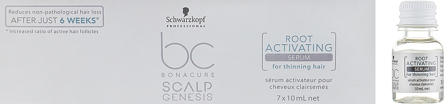 Serum do włosów cienkich - Schwarzkopf Professional BC Bonacure Scalp Genesis Root Activating Serum — Zdjęcie N2