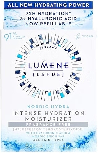 Intensywnie nawilżający krem ​​do twarzy - Lumene Nordic Hydra Intense Hydration Moisturizer Fragrance-Free — Zdjęcie N2