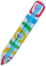 Kup Szklany pilnik do paznokci, 115 mm, niebieski - Bohemia Czech Glass Nail Files