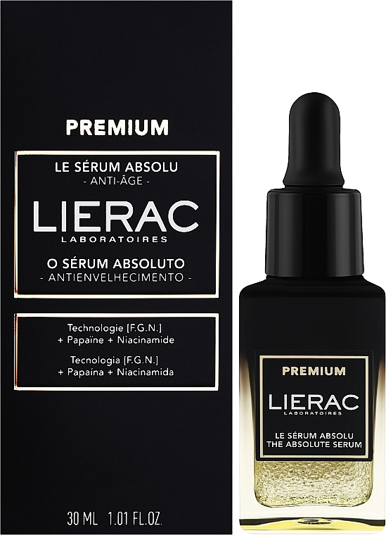 Przeciwzmarszczkowe serum regenerujące do twarzy - Lierac Premium The Absolute Serum  — Zdjęcie N2