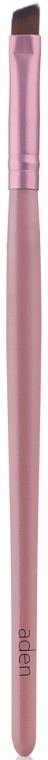 Pędzel do brwi - Aden Cosmetics Eyebrow Brush Pink — Zdjęcie N2