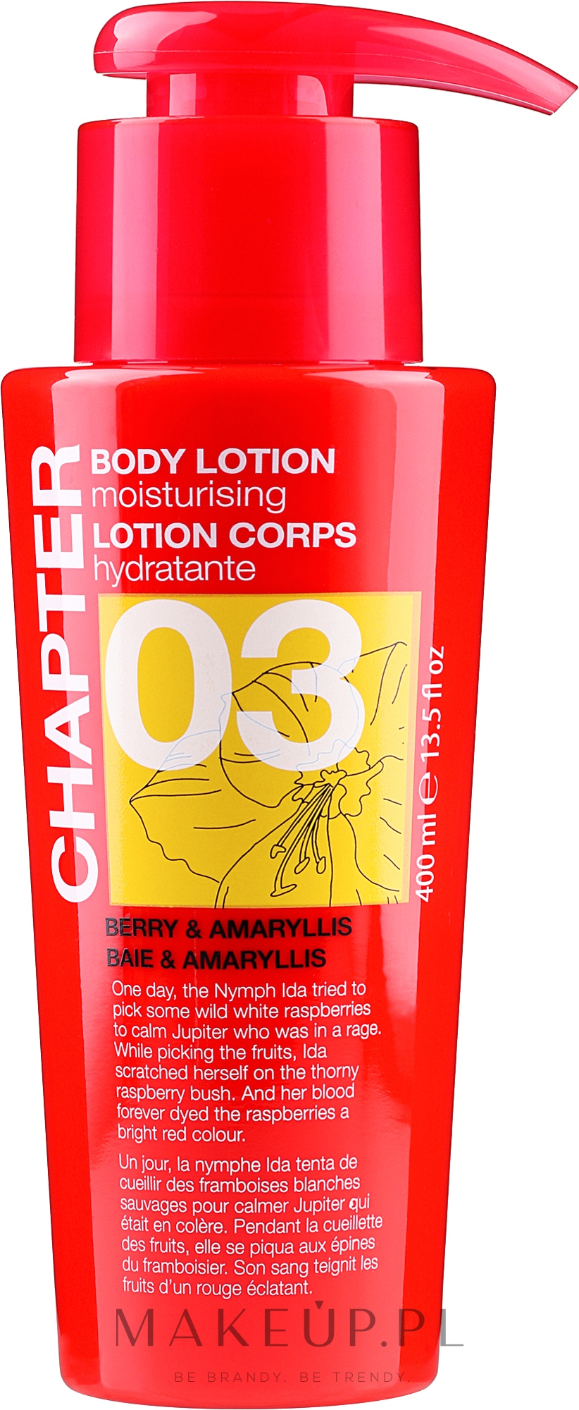Nawilżający lotion do ciała Jagody i amarylis - Mades Cosmetics Chapter 03 Berry & Amaryllis Body Lotion — Zdjęcie 400 ml