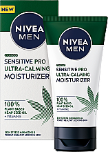 Kup Kojący krem ​​do twarzy z olejem konopnym - Nivea Men Sensitive Pro Ultra-calming